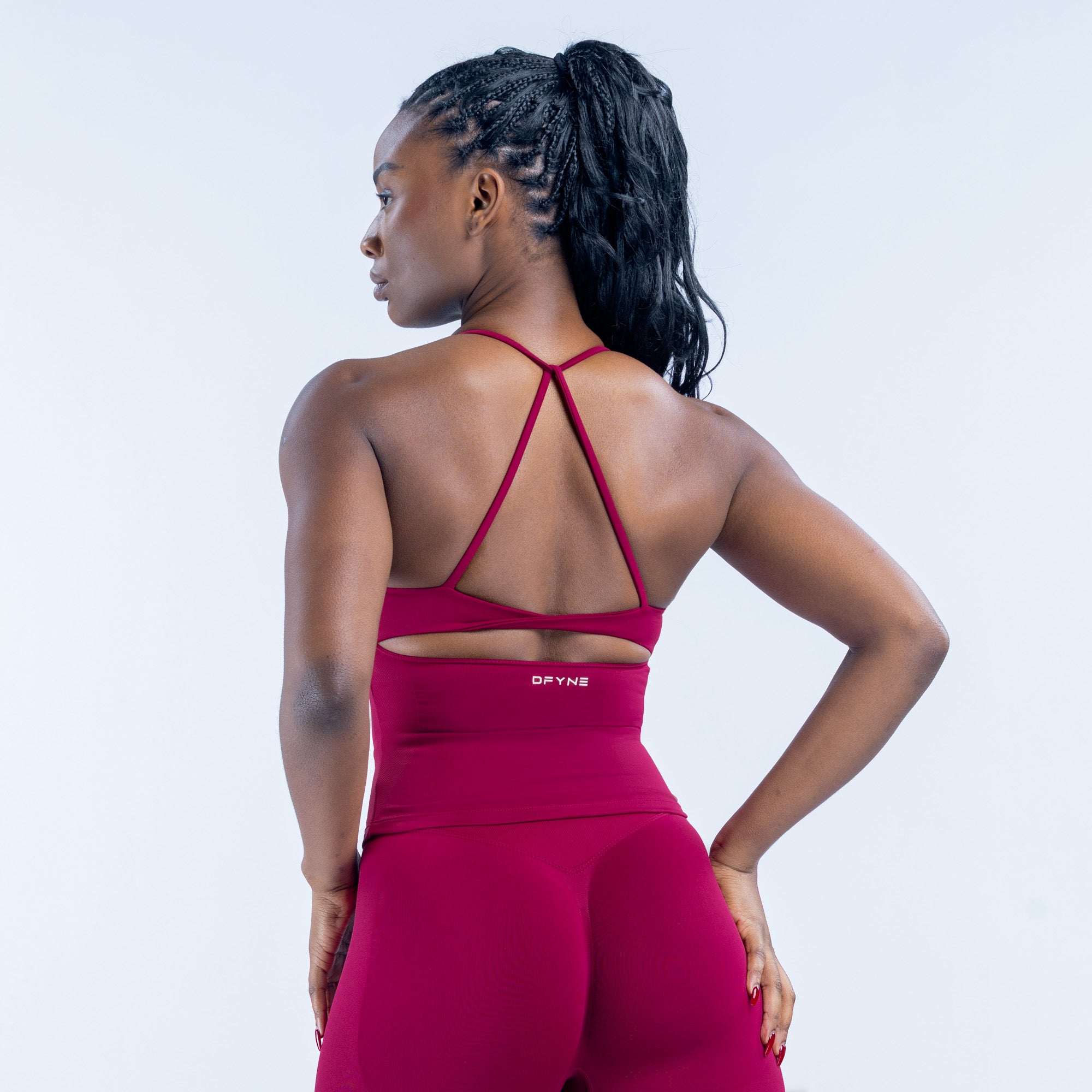 Alternative view of Dynamic Twist Back Top